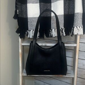 Michael Kors Rosemary Elegant Black Large Shoulder Tote